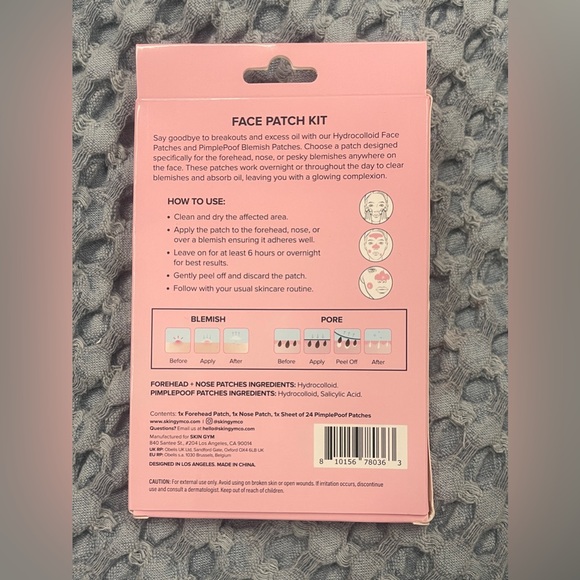 Face Gym Face Patch Kit - Your Pore & Blemish BFF - New - Picture 2 of 2